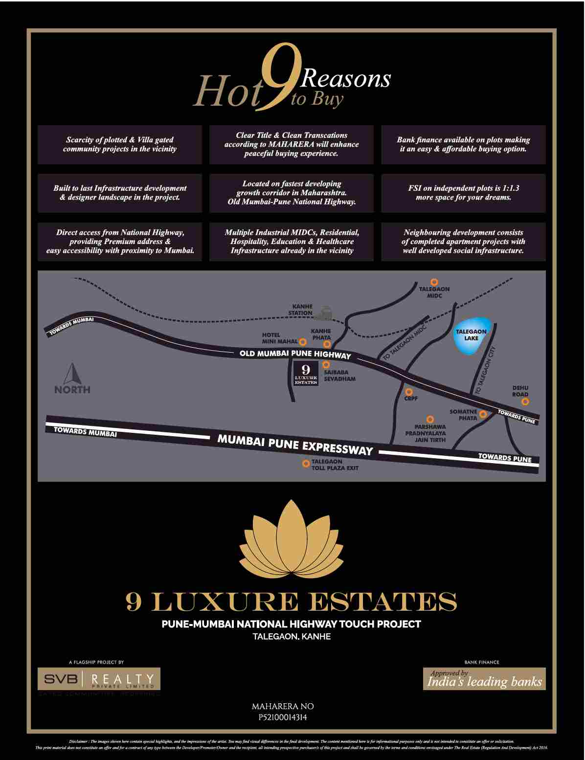 Hot 9 reasons to buy homes at SVB Realty 9 Luxure Estates in Pune